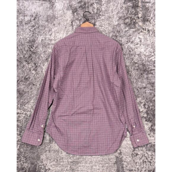 Gitman Bros Shirt Medium Mens Plaid Flannel Long Sleeve Casual Button - Picture 3 of 8